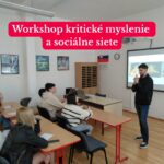 Read more about the article Workshop kritické myslenie a sociálne siete