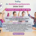 Read more about the article Voľby do školského parlamentu 2026/2027